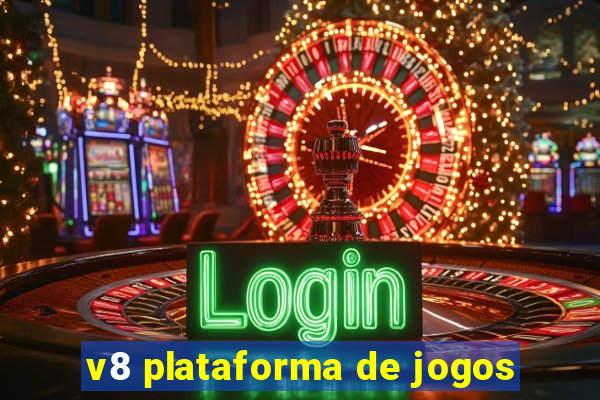 v8 plataforma de jogos